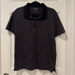 Calvin Klein Charcoal Polo Shirt